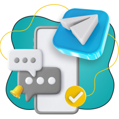 Создание Mini App для Telegram - КИБЕРшкола программирования для детей, компьютерные курсы для школьников, начинающих и подростков - KIBERone г. Первоуральск