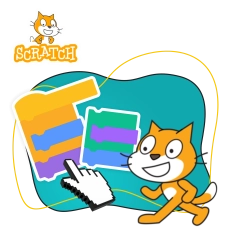 Scratch. Продвинутый уровень – создаём игры, как маленькие разработчики! - КИБЕРшкола программирования для детей, компьютерные курсы для школьников, начинающих и подростков - KIBERone г. Первоуральск