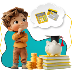 Финансовый интеллект вместе KIBERone - КИБЕРшкола программирования для детей, компьютерные курсы для школьников, начинающих и подростков - KIBERone г. Первоуральск