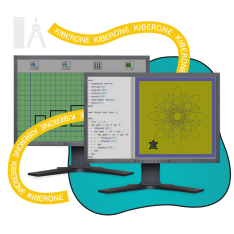 Исполнители чертежник и черепашка - КИБЕРшкола программирования для детей, компьютерные курсы для школьников, начинающих и подростков - KIBERone г. Первоуральск
