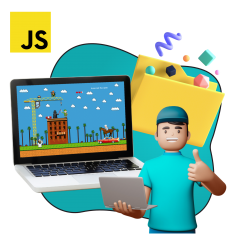 Программирование на JavaScript. Учимся создавать игры! - КИБЕРшкола программирования для детей, компьютерные курсы для школьников, начинающих и подростков - KIBERone г. Первоуральск