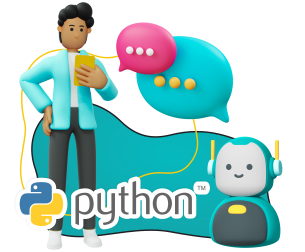 Умный чат-бот на Python - Школа программирования для детей, компьютерные курсы для школьников, начинающих и подростков - KIBERone г. Первоуральск