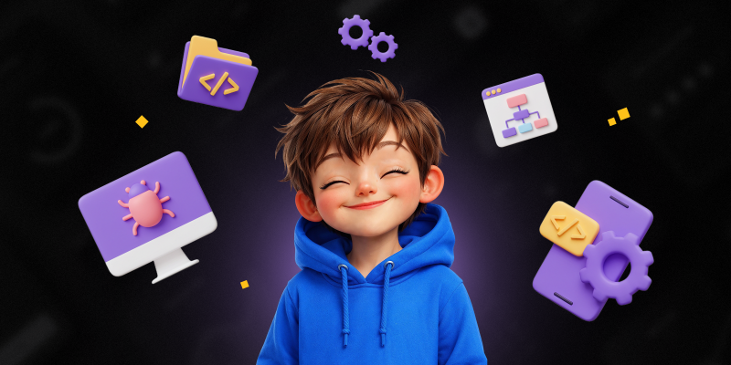 Идеальный сайт с нуля: код, дизайн и AI-помощник - КИБЕРшкола программирования для детей, компьютерные курсы для школьников, начинающих и подростков - KIBERone г. Первоуральск